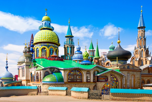 Chrámy všech náboženství v Kazani