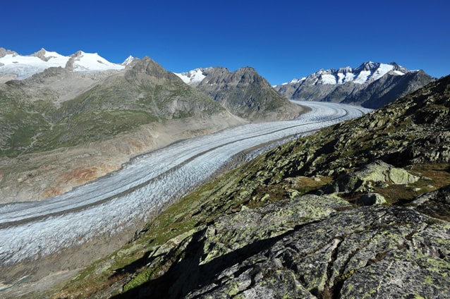 Aletsch ledovec