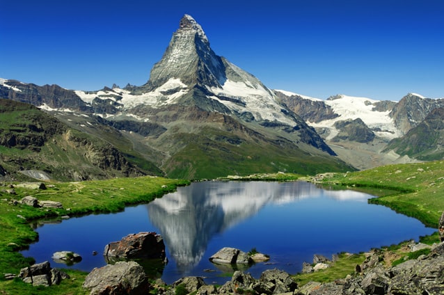 Matterhorn, trek kolem 5 jezer